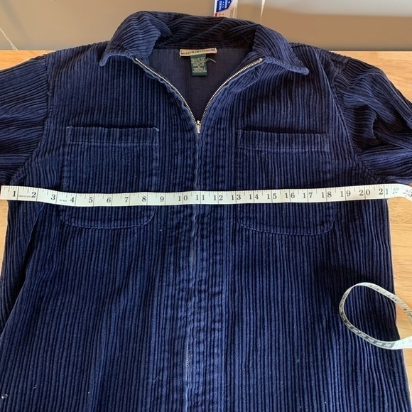 Vintage Express Navy Blue Corduroy Jacket Size Medium - Picture 8 of 10